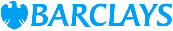 Barclays logo.